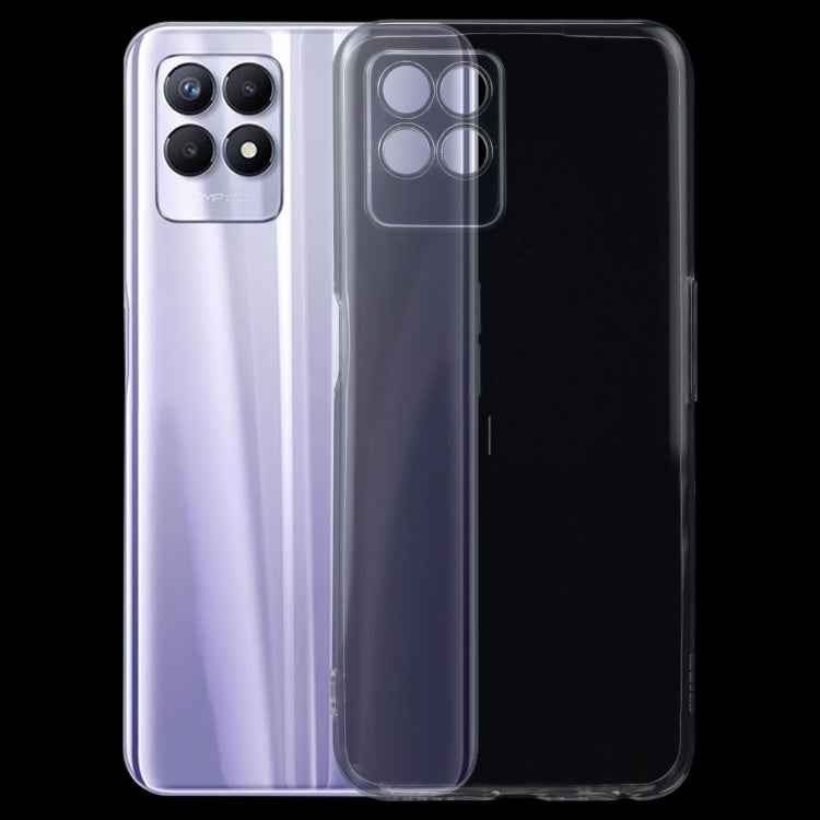 For OPPO Realme 8i 0.75mm Ultra-thin Transparent TPU Soft Protective Case