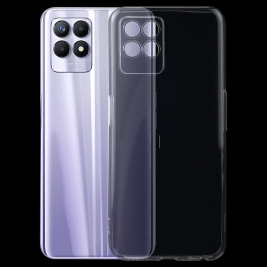 For OPPO Realme 8i 0.75mm Ultra-thin Transparent TPU Soft Protective Case