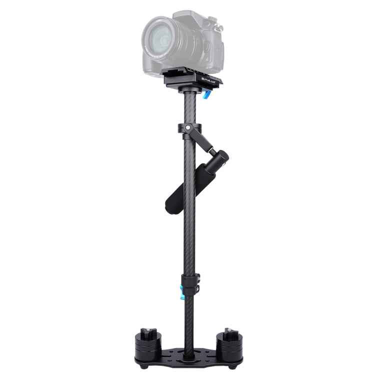 PULUZ 38.5-61cm Carbon Fibre Handheld Stabilizer for DSLR & DV Digital Video & Cameras, Load Range: 0.5-3kg