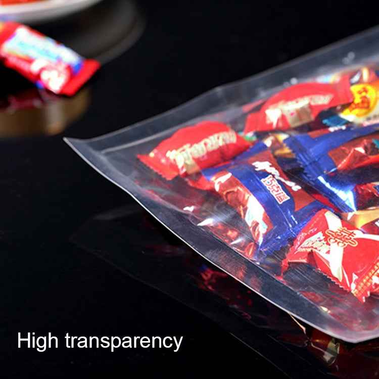 100 PCS Food Vacuum Packaging Transparent Plastic Bag Nylon Fresh-keeping Bag, Size: 25cm x 35cm, Size: 7cm x 10cm