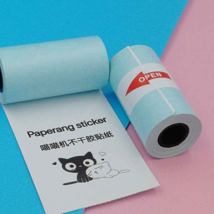 10 PCS Adhesive Thermal Label Printer Paper Sticker for PAPERANG P1/ P2 / A6 , Size: 57 x 30 mm