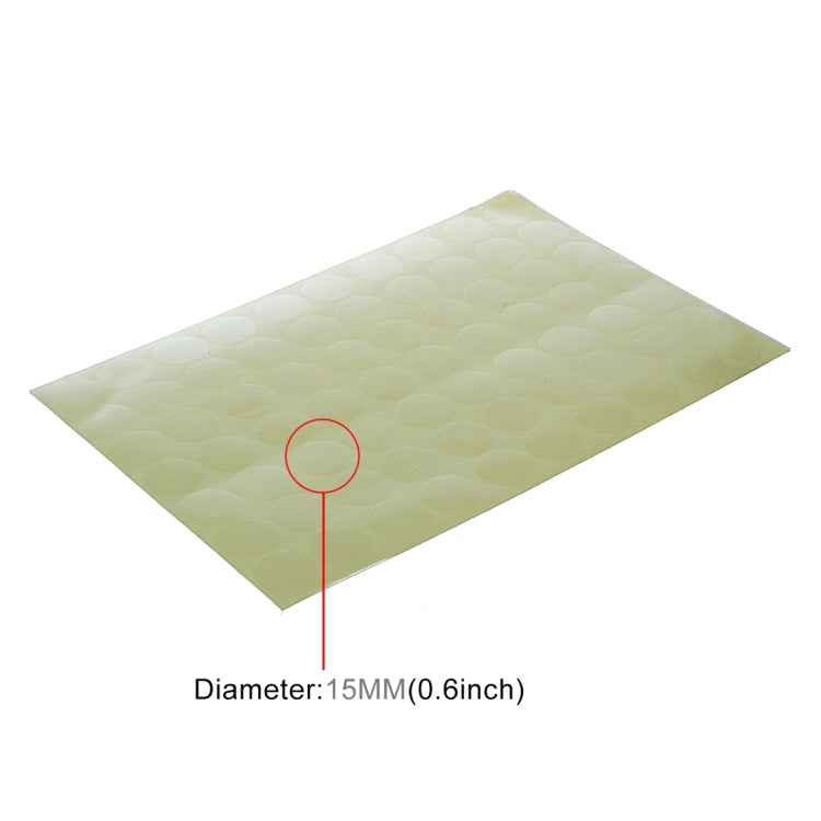 10000 PCS Transparent Round Shape Self-adhesive Sealing Sticker, Diameter: 15mm