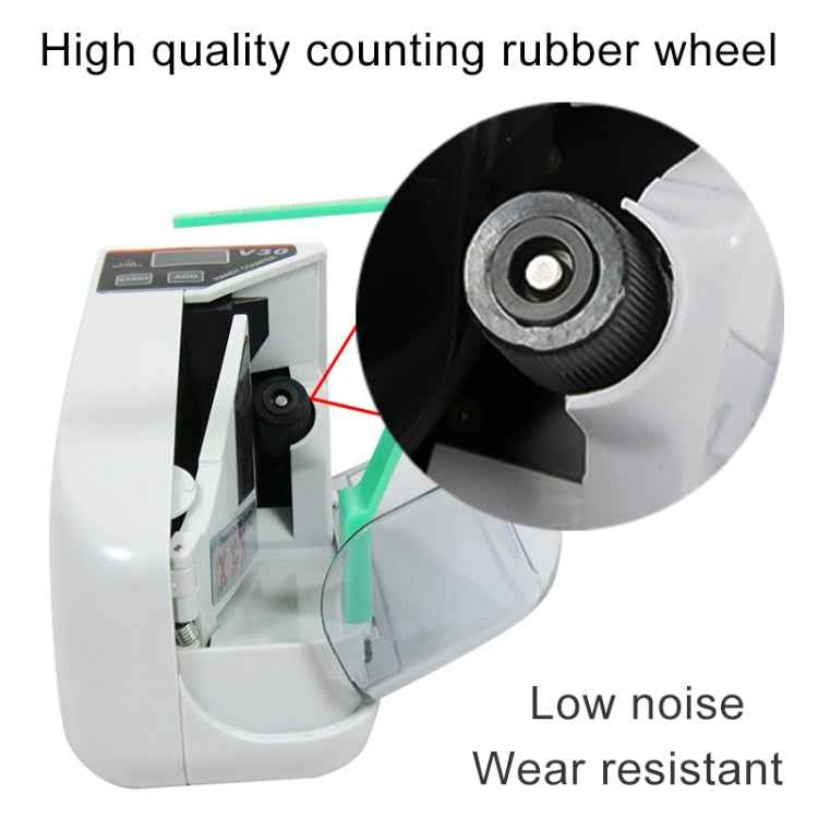 V30 Mini Portable Multi Paper Currency Counting Money Counter, UK Plug