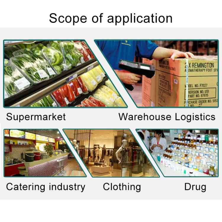 500 PCS Self-adhesive Outer Box English Warning Sticker Fragile Label, Size: 76x51mm