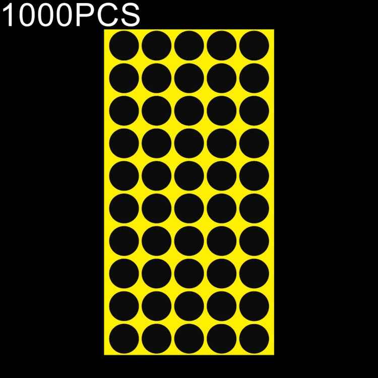 1000 PCS Round Shape Self-adhesive Colorful Mark Sticker Mark Label