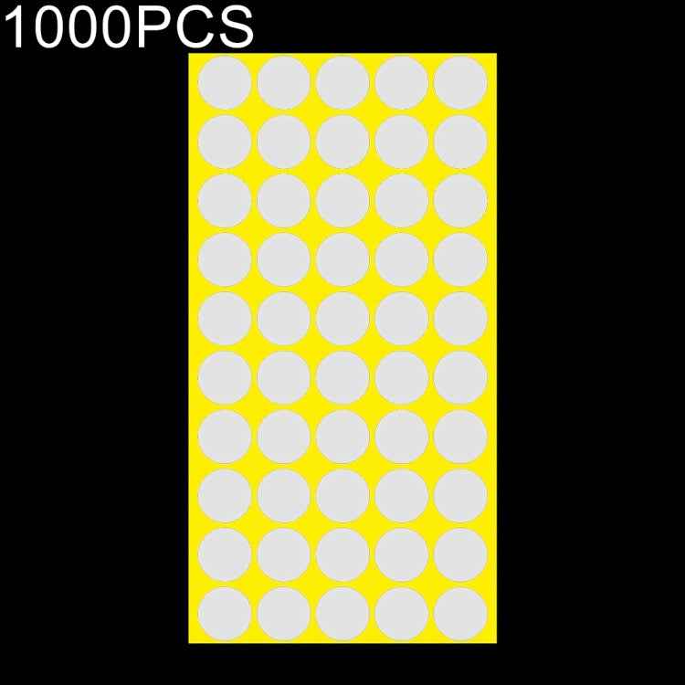 1000 PCS Round Shape Self-adhesive Colorful Mark Sticker Mark Label