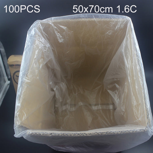 100 PCS 1.6C Dust-proof Moisture-proof Plastic PE Packaging Bag, Size: 50cm x 70cm, 50cm x 70cm