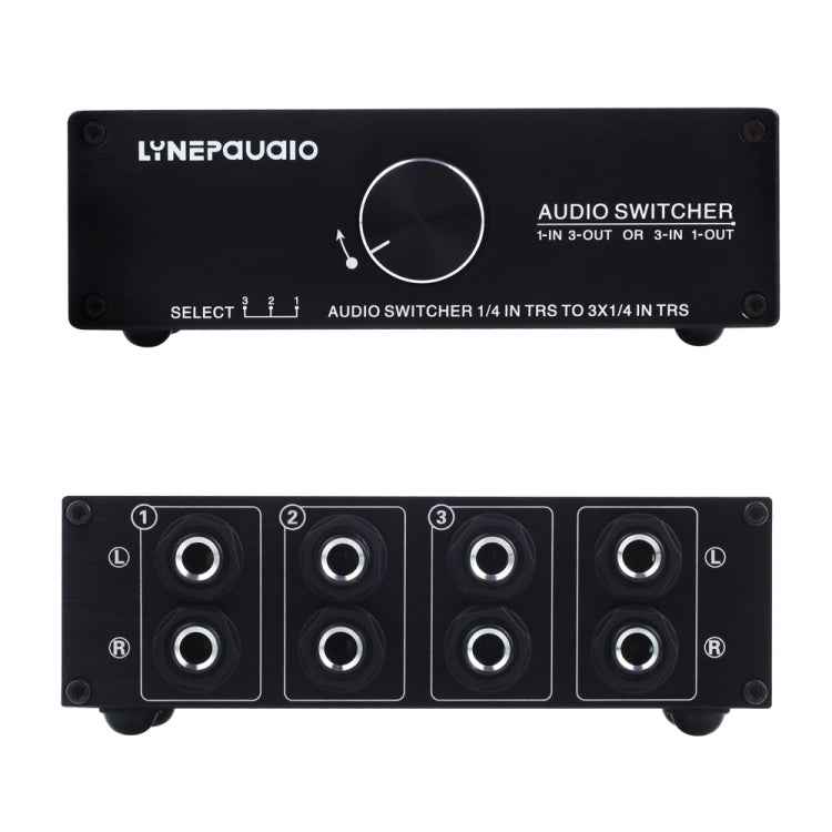 B833 Passive Speaker Stereo Switch Loudspeaker,  1 Input and 3 Output or 3 Input and 1 Output