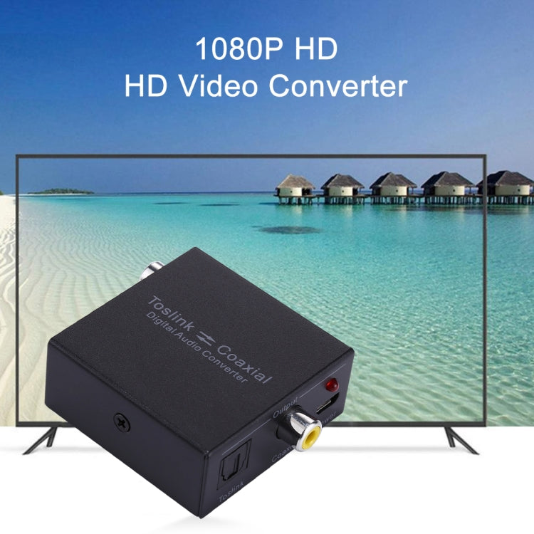 NK-Q7 Tendak Optical SPDIF Toslink to Coaxial / Coaxial to Optical SPDIF Toslink Bi-directional Swtich Digital 2-Way Audio Converter, SPDIF to Coaxial