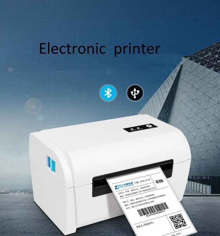 ZJ-9200 Portable USB Port Thermal Bluetooth Ticket Printer with Holder
