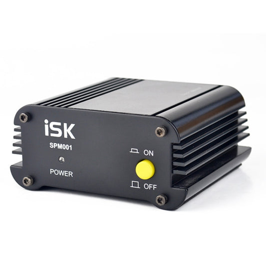 ISK SPM001 48V Phantom Power Source for Condenser Microphone, SPM001