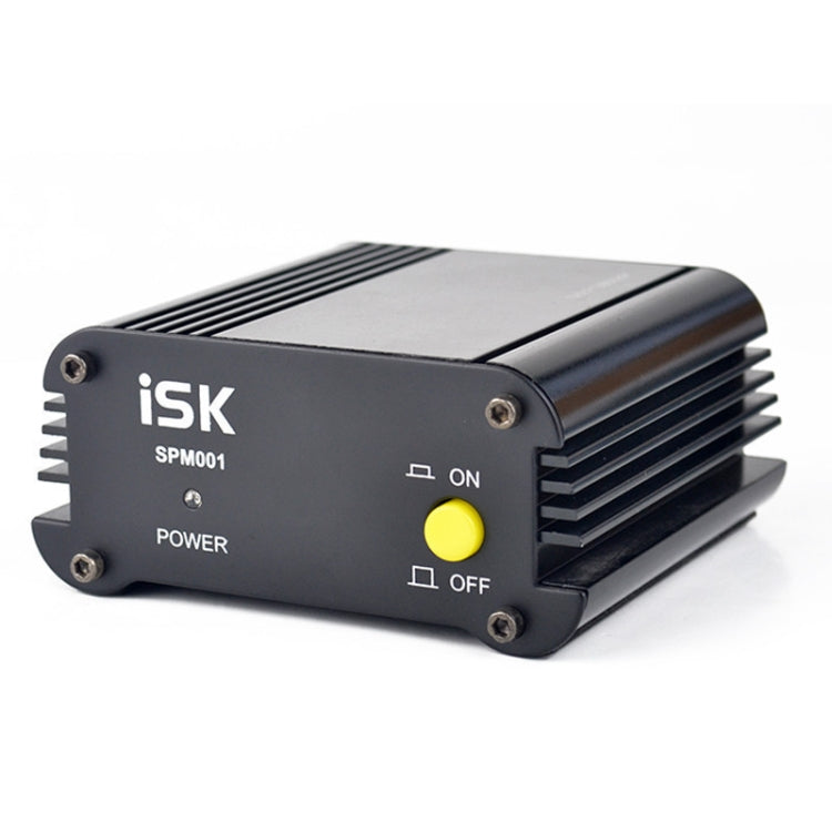 ISK SPM001 48V Phantom Power Source for Condenser Microphone, SPM001
