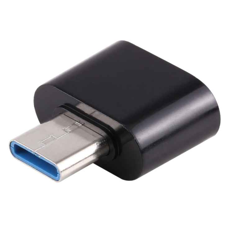 Plastic USB-C / Type-C Male to USB 2.0 Female OTG Data Transmission Charging Adapter