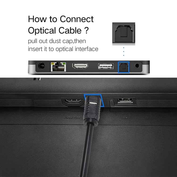 EMK 15m OD4.0mm Toslink Male to Male Digital Optical Audio Cable