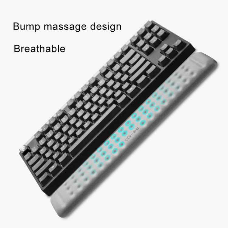 Mechanical Keyboard Wrist Rest Memory Foam Mouse Pad, Size : M