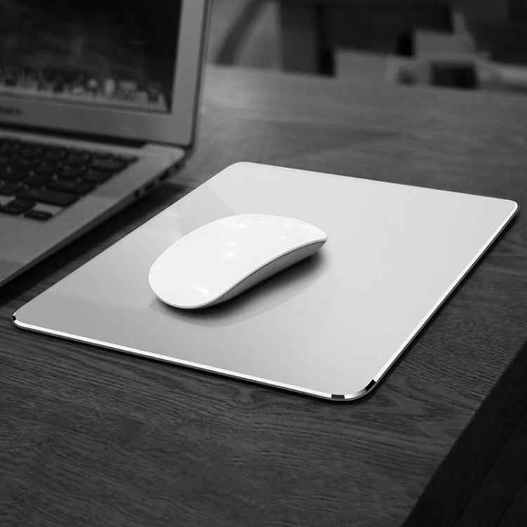 Aluminum Alloy Double-sided Non-slip Mat Desk Mouse Pad, Size : M