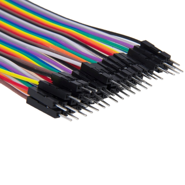 Multicolored  40 Pin Breadboard Jumper Wires Ribbon Cable