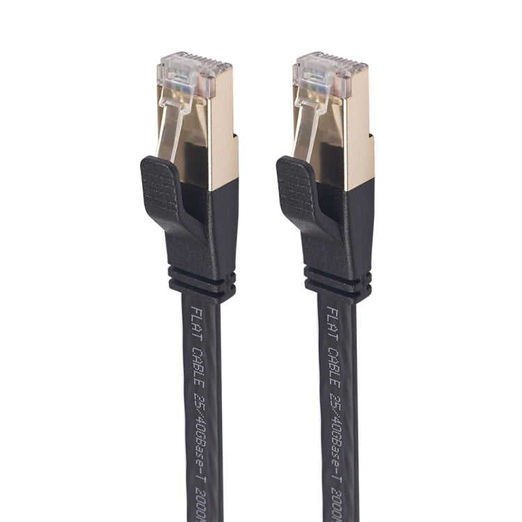 CAT8-2 Double Shielded CAT8 Flat Network LAN Cable, Length: 3m, 3m