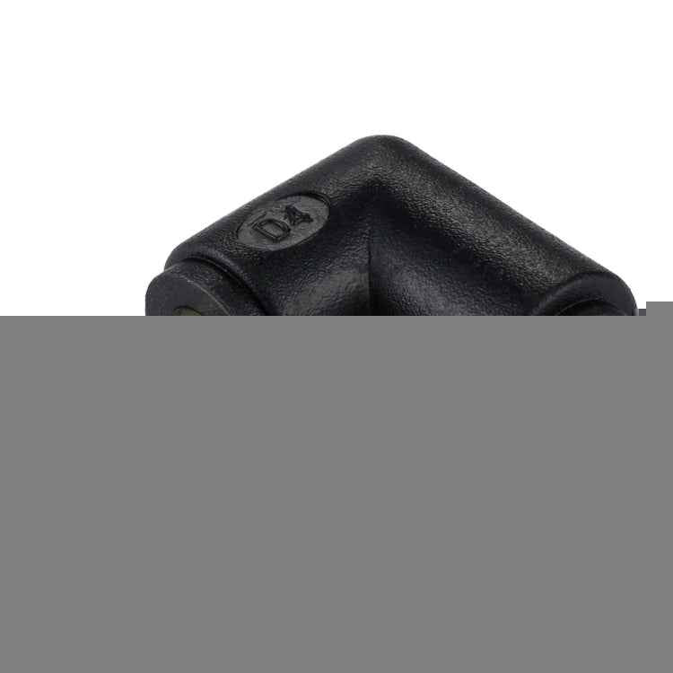 DC 4506 Male  to DC 7406 Female Connector Power Adapter for HP Laptop Notebook, 90 Degree Right Angle Elbow, DC 5521 Male to Female