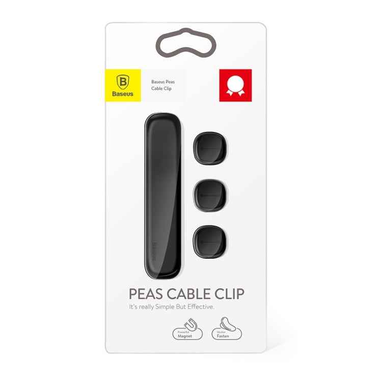 Baseus USB Cable Clip Desk Tidy Organiser Wire Lead Holder with Adhesive Backed