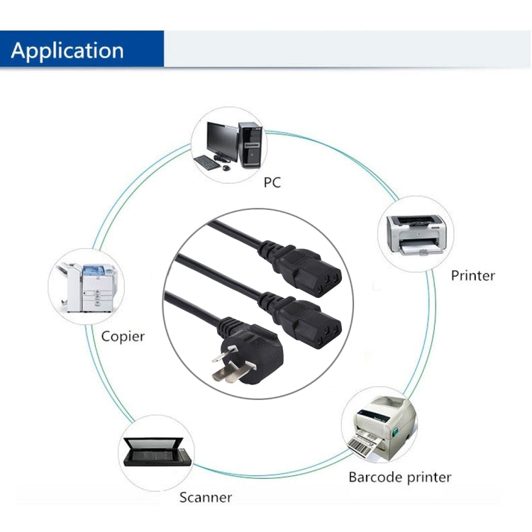 10A 250V 3 Pin Computer PC Power Cable, Length: 1.8m, AU Plug