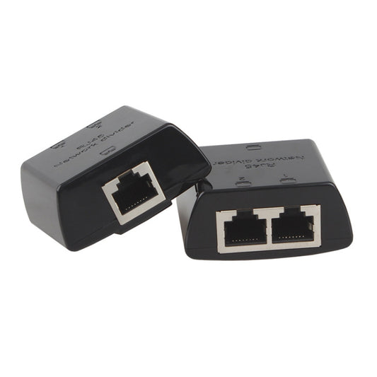RJ45 to 2 x RJ45 Ethernet Network Coupler Thunder Lightning Protection