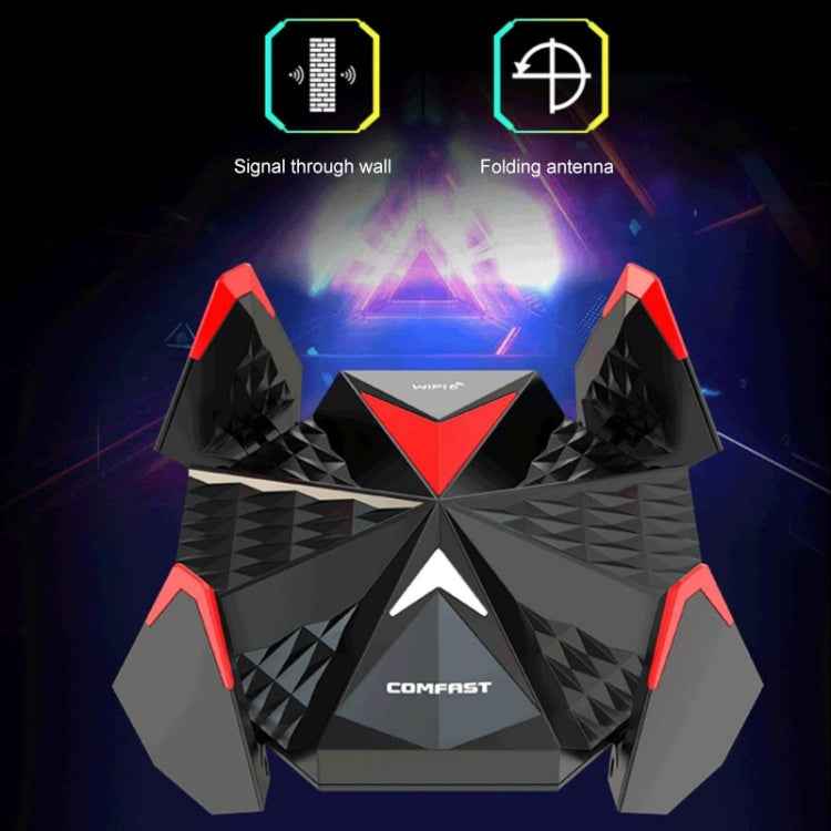 COMFAST CF-977AX 5400Mbps Tri-Band Wireless Network Card WiFi6 Type-C Adapter, CF-977AX