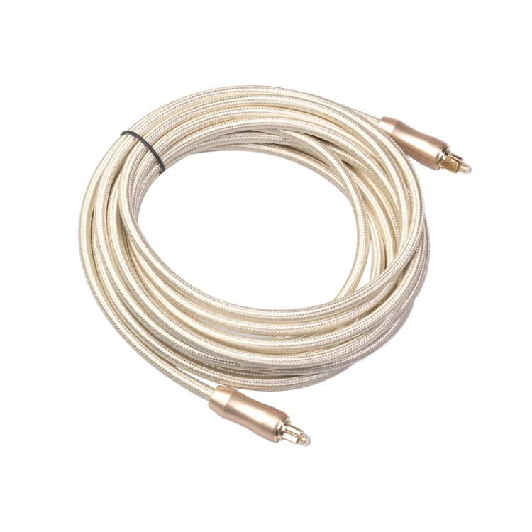 QHG02 SPDIF 5m OD6.0mm  Toslink FIBER Male to Male Digital Optical Audio Cable, 5m