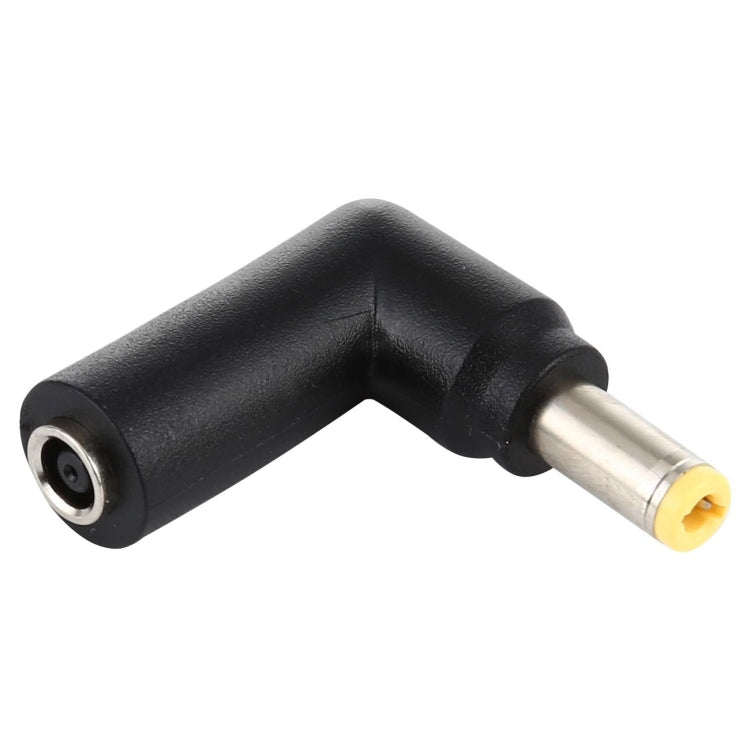 10 PCS 4.5 x 3.0mm Female to 5.5 x 2.5mm Male Plug Elbow Adapter Connector, 4.5x3.0mm to 5.5x2.5mm
