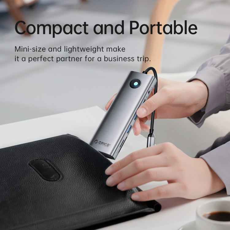 ORICO PW11-8PC Type-C / USB-C 8-in-1 5Gbps Multifunction Docking Station