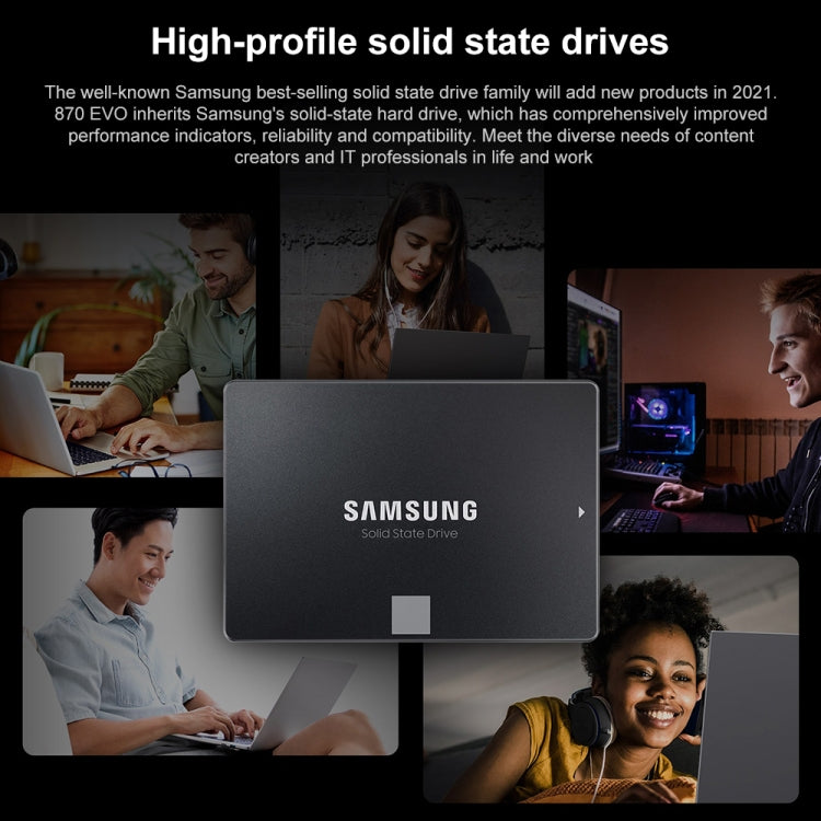 Original Samsung 870 EVO 500GB 2.5 inch SATAIII Solid State Drive