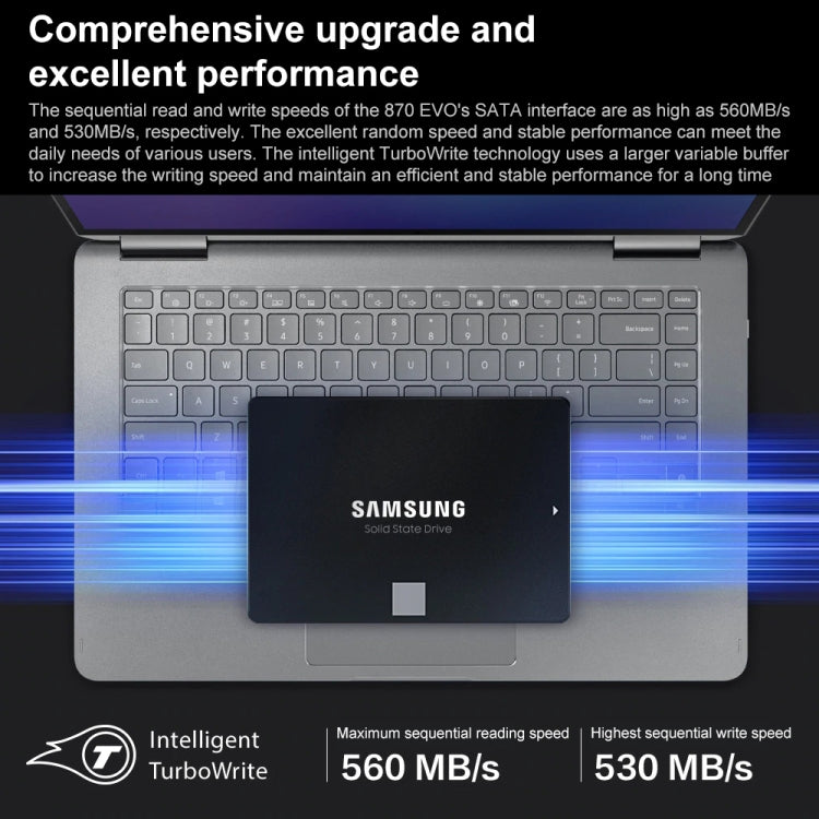 Original Samsung 870 EVO 500GB 2.5 inch SATAIII Solid State Drive