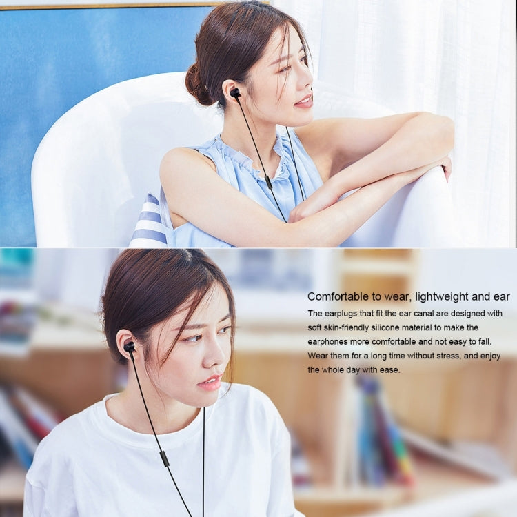 USB-C / Type-C Interface In-ear Woven Wire-controlled Earphone for Samsung Phones, Cable Length: 1.1m