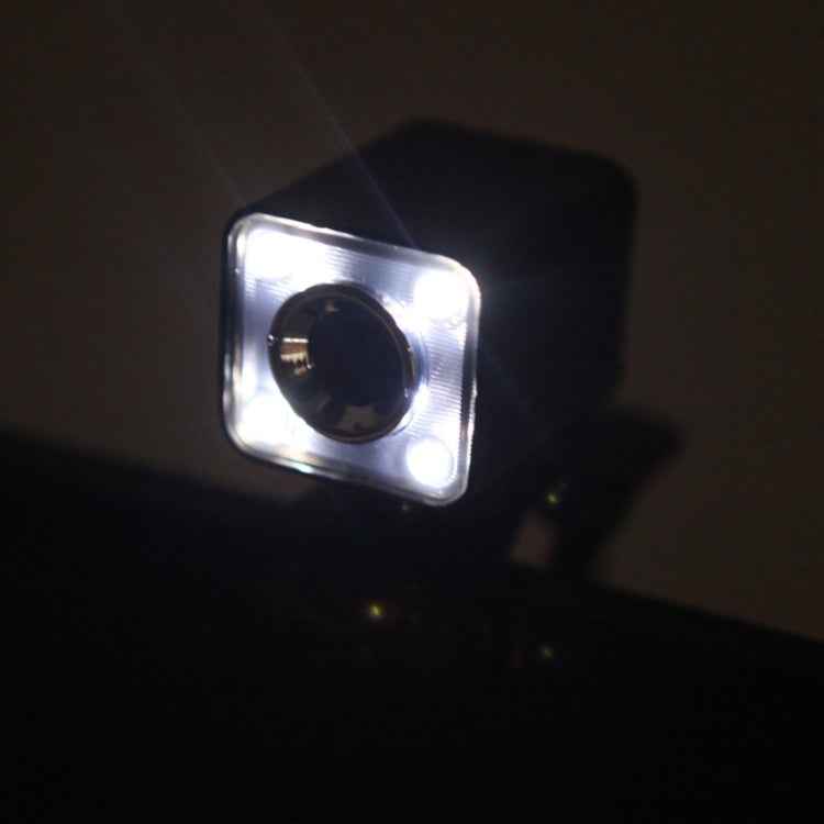 A862 360 Degree Rotatable 480P WebCam USB Wire Camera with Microphone & 4 LED lights for Desktop Skype Computer PC Laptop, Cable Length: 1.4m