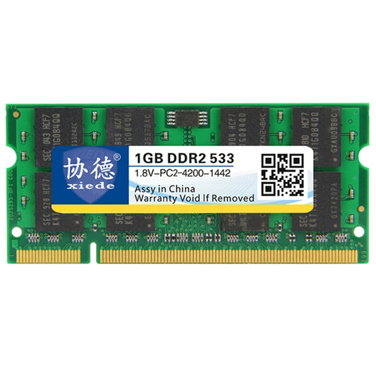 XIEDE X028 DDR2 533MHz 1GB General Full Compatibility Memory RAM Module for Laptop, 533MHz 1GB