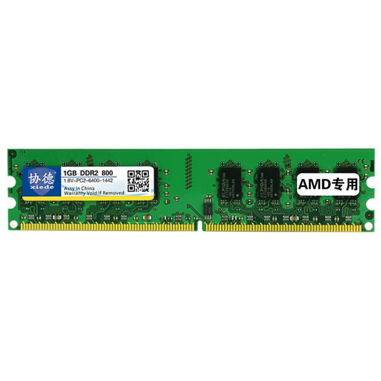 XIEDE X019 DDR2 800MHz 1GB General AMD Special Strip Memory RAM Module for Desktop PC, 800MHz 1GB AMD Special Strip