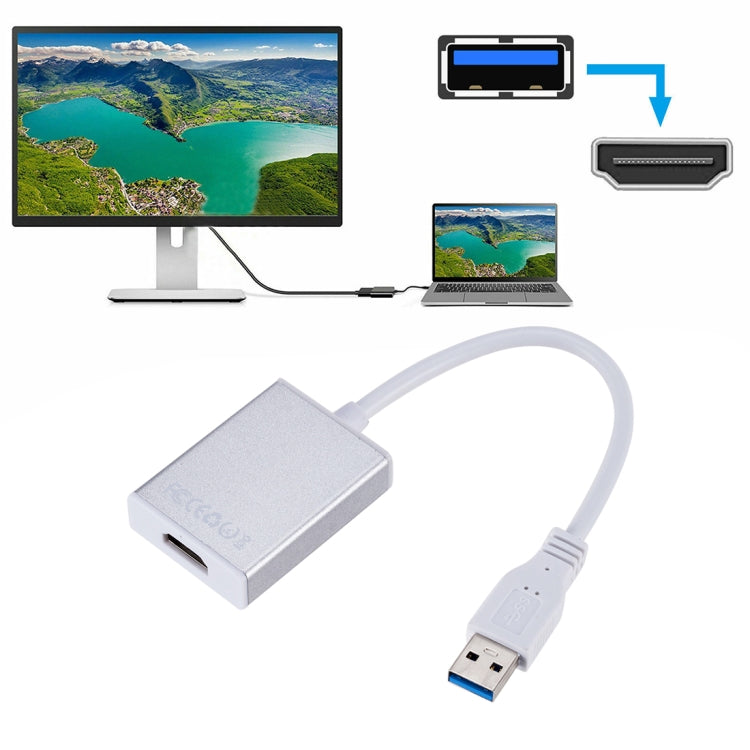 External Graphics Card Converter Cable USB3.0 to HDMI