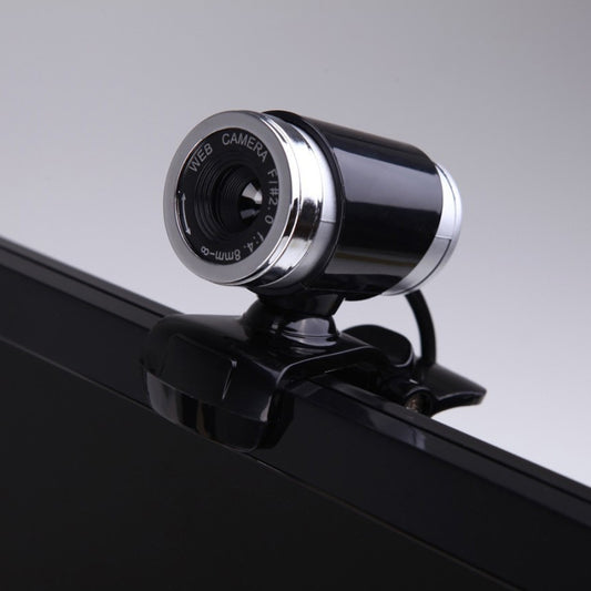 HXSJ A860 30fps 480P HD Webcam for Desktop / Laptop, with 10m Sound Absorbing Microphone, Length: 1.4m, A860 Black, A860 Grey, A860 Blue, A860 Red, A860 Red + Black