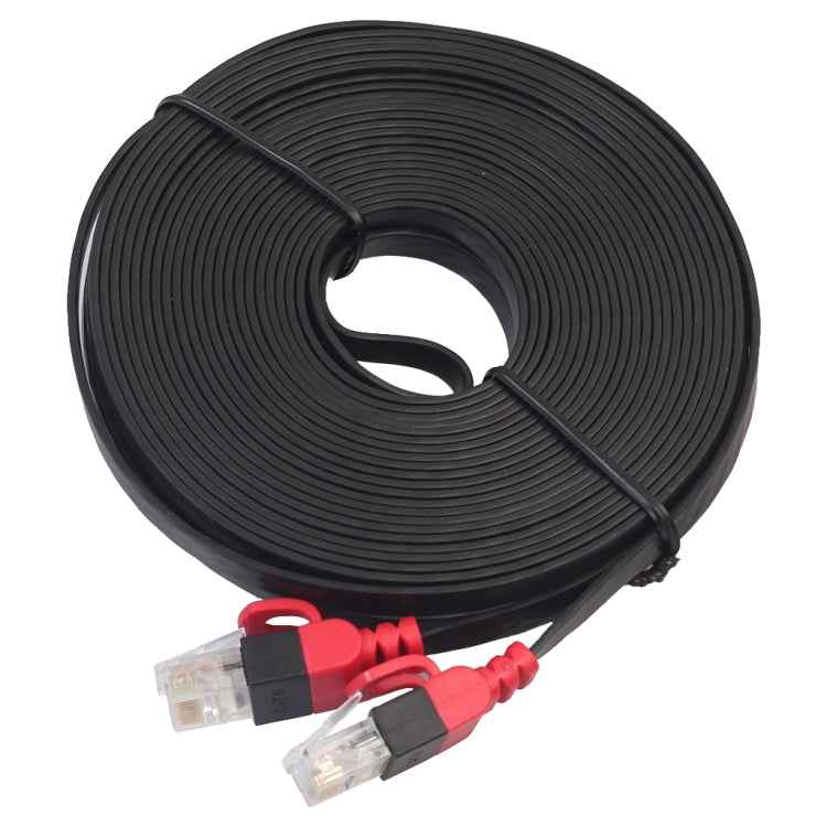 REXLIS CAT6-3 CAT6 Flat Ethernet Unshielded Gigabit RJ45 Network LAN Cable, Length: 10m