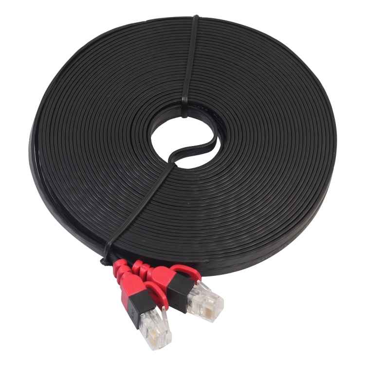 REXLIS CAT6-3 CAT6 Flat Ethernet Unshielded Gigabit RJ45 Network LAN Cable, Length: 15m