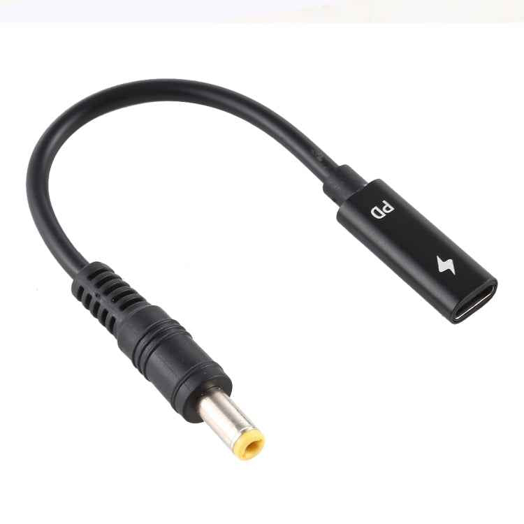 DP USB-C / Type-C to 5.5 x 2.5mm Power Adapter Charger Cable