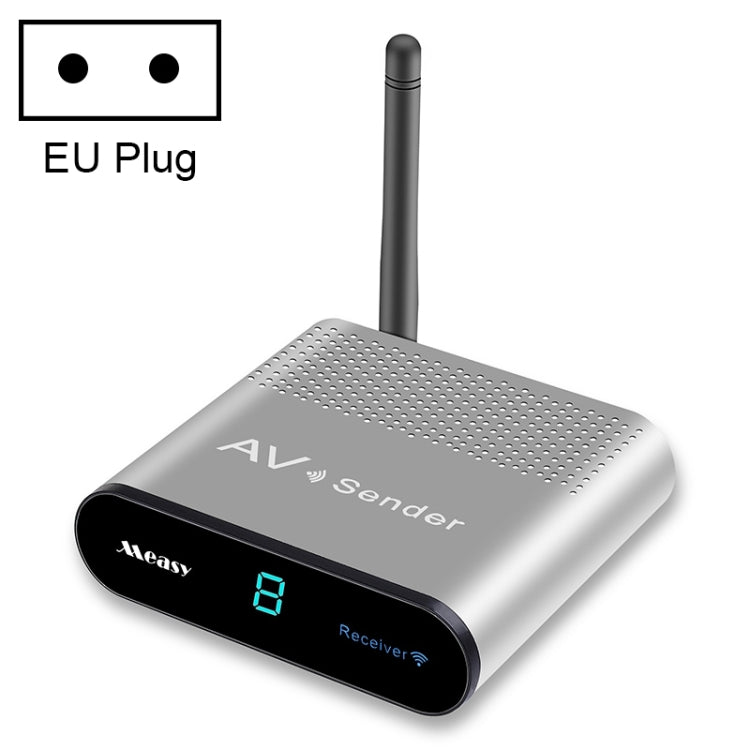 Measy AV220 2.4GHz Wireless Audio / Video Transmitter and Receiver, Transmission Distance: 200m, UK Plug