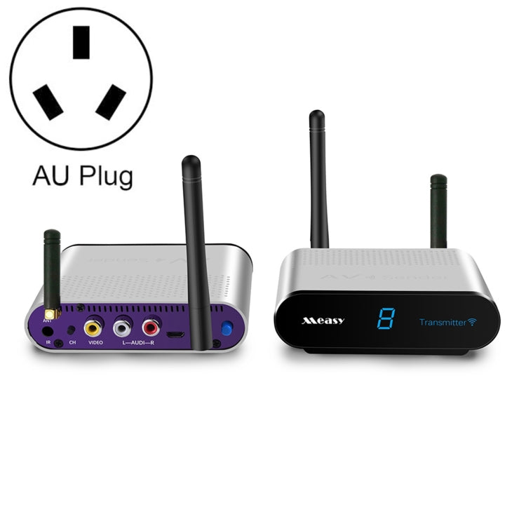 Measy AV230 2.4GHz Wireless Audio / Video Transmitter and Receiver with Infrared Return Function, Transmission Distance: 300m, EU Plug