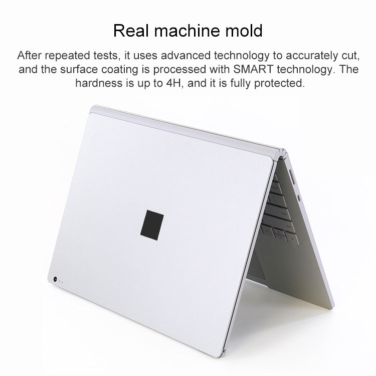 4 in 1 Notebook Shell Protective Film Sticker Set for Microsoft Surface Book 13.5 inch