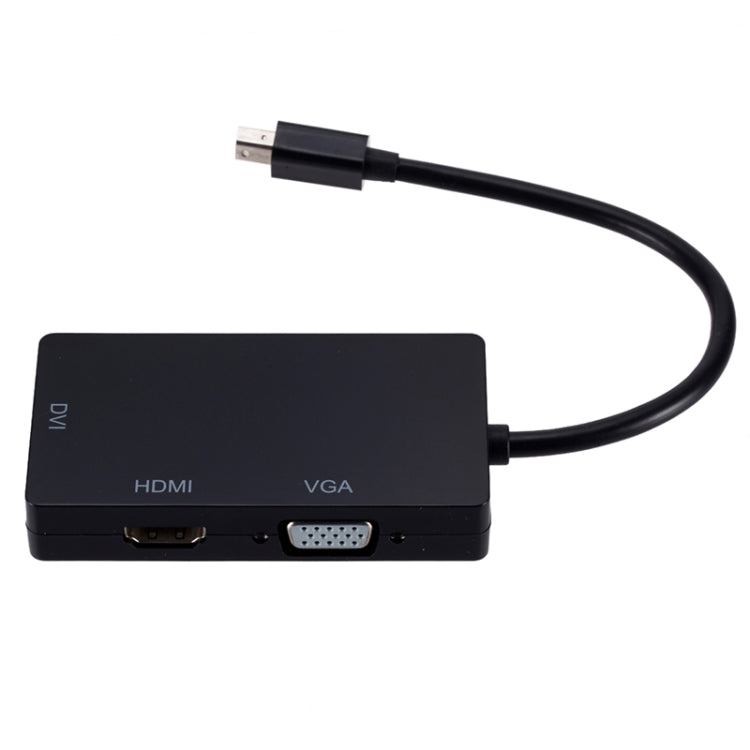 Mini DP to HDMI + DVI + VGA Rectangle Multi-function Converter, Cable Length: 28cm, Mini DP to HDMI + DVI + VGA Rectangle Black, Mini DP to HDMI + DVI + VGA, Mini DP to HDMI + DVI + VGA Rectangle White