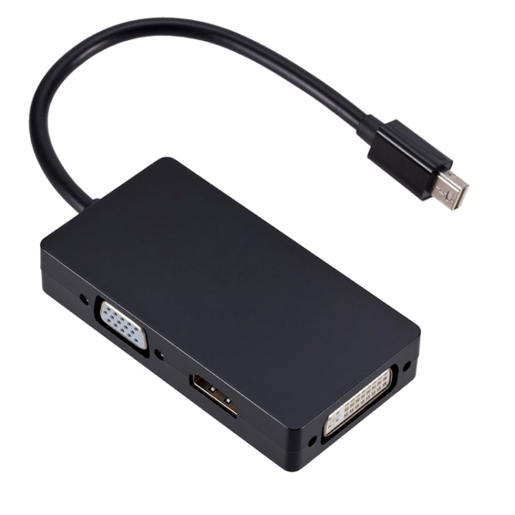 Mini DP to HDMI + DVI + VGA Rectangle Multi-function Converter, Cable Length: 28cm, Mini DP to HDMI + DVI + VGA Rectangle Black, Mini DP to HDMI + DVI + VGA, Mini DP to HDMI + DVI + VGA Rectangle White