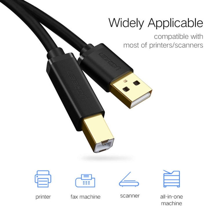For Canon, Epson, HP, Cable Length: 1.5m, USB 2.0 Gold-plated (1.5m)