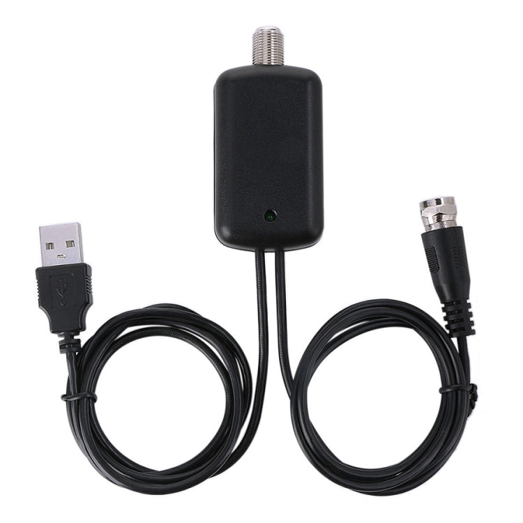 USB Connector Signal Booster Amplifier + IEC Converter Head, USB 50 Miles 25dBi