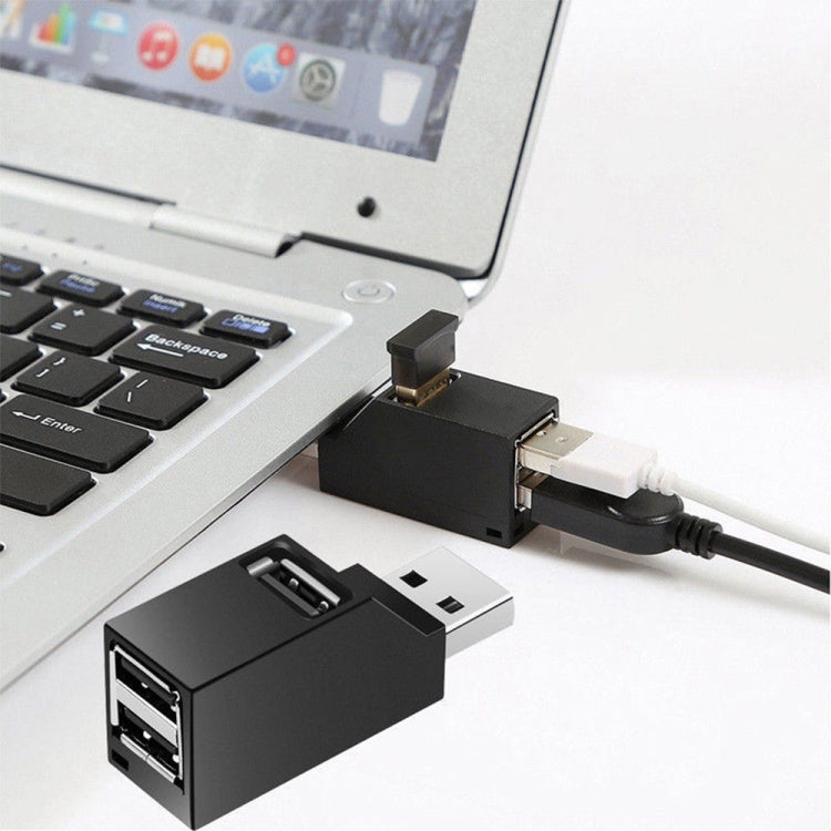 Portable Mini 3 x USB 2.0 Ports HUB with Lanyard, USB 2.0