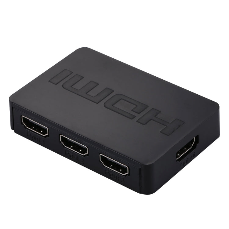 1080P 3 x 1 Ports (3 Ports Input x 1 Port Output) HDMI Switch with Remote Control, 3 Inputs to 1 output